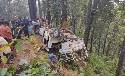  कावासोतीमा जीप दुर्घटना,दुई जनाको मृत्यु 